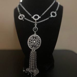 Lia Sophia lyrical necklace 32”